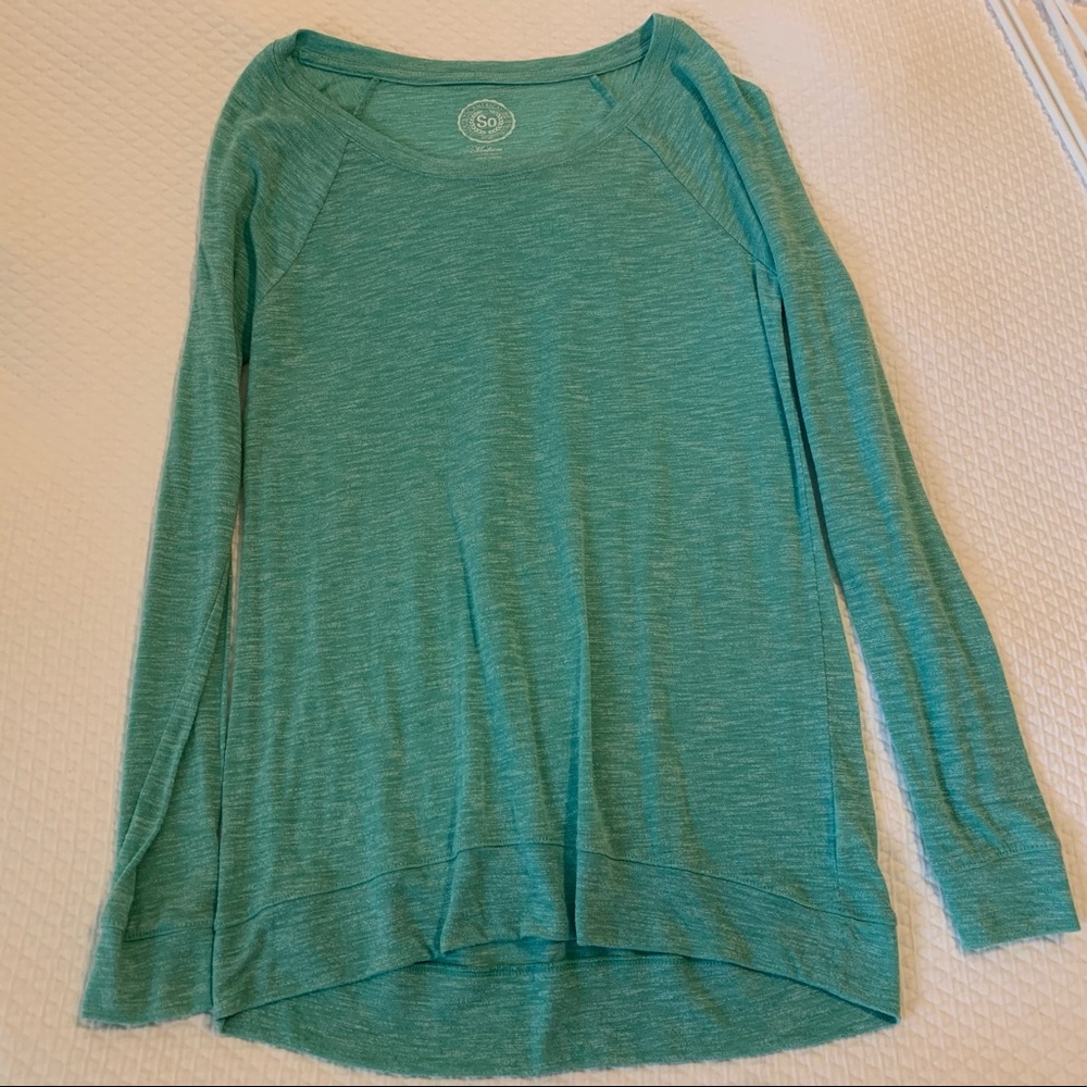 Sea foam Green Top